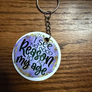 I See No Good Reason to ACT My Age